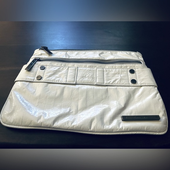 Matt & Nat White Patent Clutch ✨💕 - Picture 1 of 6